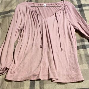 Oldnavy peasant style blouse